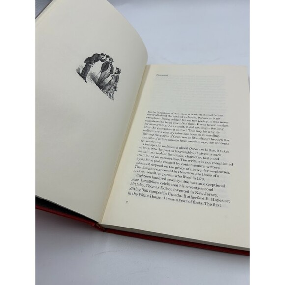 Vintage Decorum Hardback Book Slip Cover 1979 A Practical Treatise on Etiquette - Picture 10 of 13